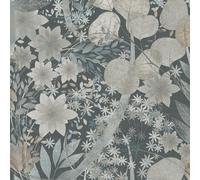 Papier Peint Secret Jardin Erismann Denim Bleu 1050644 Vinyle