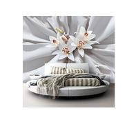 Papier peint Sensual Lilies-Taille L 100 x H 70 cm