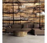 Papier peint Shadow of Trees-Taille L 400 x H 280 cm Imprimé G