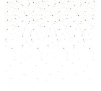 Papier peint simple échantillon bébé Dekornik Stars From The Sky Blanc 280x50 cm
