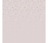 Papier peint simple échantillon bébé Dekornik Stars From The Sky Powder Rose 280x50 cm