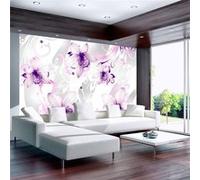 Papier peint Sounds of subtlety violet-Taille L 300 x H 210 cm Imprimé