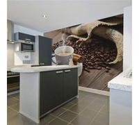 Papier peint Star anise coffee 2-Taille L 200 x H 154 cm Imprimé G