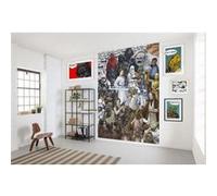 Papier Peint - Star Wars Classic Cartoon Collage 184x254cm - Papier, Multicolors G