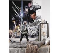 Papier Peint Star Wars Kylo Ren Rey Mural XL KING SIZE Noir Idée Cadeau