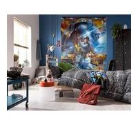 Komar Photo Murale sur Papier, 184 x 254 cm, Star Wars Jedi Luke Skywalker Collage 4-441