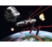 Papier Peint Star Wars Pour Enfants Grande Murale Pour Chambre Garçon Et Fille