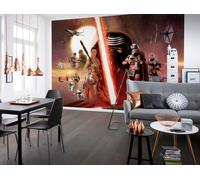Komar Photo Murale sur Papier, 368cm x 254cm, Star Wars EP7 Collage