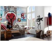 Komar Photo Murale sur Papier, 368cm x 254cm, Star Wars Rebels Mur