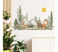 Papier peint/stickers muraux Woodland KP34614