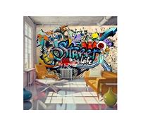 Papier peint Street Life-Taille L 100 x H 70 cm