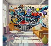Papier peint Street Life-Taille L 150 x H 105 cm Imprimé
