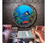 Papier Peint "Submarine Window" 70 x 100 cm Imprimé G