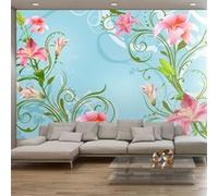 Papier peint Subtle beauty of the lilies II-Taille L 250 x H 175 cm Imprimé G