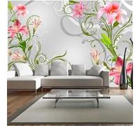 Papier peint Subtle beauty of the lilies III-Taille L 150 x H 105 cm Imprimé G