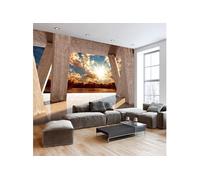 Papier Peint "Sunny Promenade" 140 x 200 cm Imprimé G