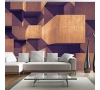 Papier peint Sunset over the concrete city-Taille L 150 x H 105 cm Imprimé G