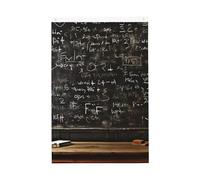 Papier peint tableau noir 9,6 x 1,5 m, drapeau de jardin double face, bannière de bienvenue saisonnière avec œillets en laiton, décoration de fond photo pour cour, porche, pelouse