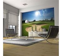 Papier peint Terrain de golf-Taille L 300 x H 231 cm Imprimé G