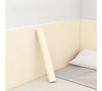 Papier Peint Thermique Adhesif Mural, Rouleau Isolant Thermique Autocollant Anti Humidité Phonique 3D Anti-Collision Coussin Revetement Mural Panneaux Muraux Imperméable Cuisine E,W 50×L 5000cm