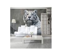 Papier peint Tigre du Bengale au zoo-Taille L 300 x H 231 cm