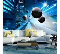 Papier peint Time & Space-Taille L 250 x H 175 cm Imprimé G