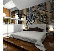 Papier peint Tous les chemins mènent à Broadway-Taille L 350 x H 270 cm Imprimé