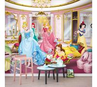Papier Peint Trompe-l’œil Princess 368x254cm Disney Multicolore Fille