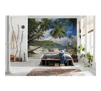 Papier Peint - Tropical Sea 368x254cm - Papier, Multicolors G