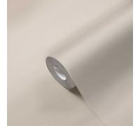 Papier Peint Uni Avec Surface Mélangée Discrète - Beige, Crème