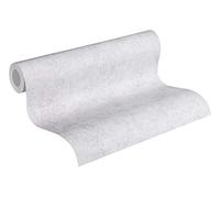Papier Peint Uni Elements A.S. Création Papier peint intissé - 10,05m x 0,53m - Gris Fabriqué en Allemagne 369114 36911-4