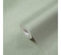 Papier Peint Uni En Aspect Tissu Avec Légère Texture, Mat - Vert