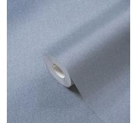 Livingwalls Papier peint intissé Famous Garden 393534 uni Bleu 10,05 m x 0,53 m