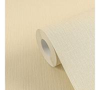Papier Peint Uni En Tissu Dans Une Teinte Sobre De MICHALSKY - Beige, Jaune