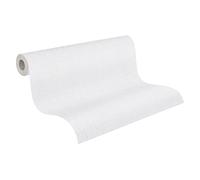 Papier Peint Uni Hygge Papier peint intissé - 10,05m x 0,53m - Gris Fabriqué en Allemagne par Livingwalls 363781 36378-1