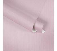 Papier Peint Uni Rose Avec Effet Textile Mélangé De MICHALSKY