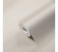Papier Peint Uni Unicolore Avec Légère Brillance - Crème, Gris