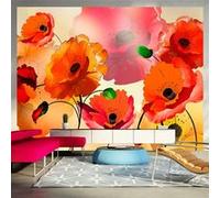 Papier peint Velvet poppies 2-Taille L 200 x H 154 cm