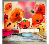 Papier peint Velvet poppies 2-Taille L 350 x H 270 cm Imprimé G