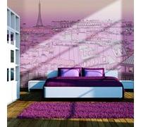 Papier peint Vendredi soir à Paris-Taille L 400 x H 309 cm Imprimé