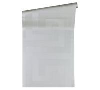 Papier peint Versace A.S. Création Uni Greek Argent 10.05 m x 0.70 m Made in Germany 935235 93523-5