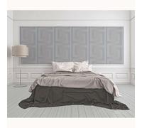 Papier peint Versace A.S. Création Uni Greek Argent 10.05 m x 0.70 m Made in Germany 935235 93523-5