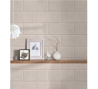 Versace Wallpaper Papier Peint Brique Via Gesù Papier peint intissé 10.05 m x 0.70 m Beige Made in Germany 343223 34322-3