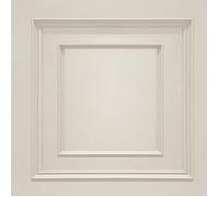 Papier Peint Vinyle Crème Belgravia 7373 - Amara Panel - Imitation bois - Lavable