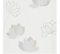 Papier Peint Vinyle Expansé sur Intissé Motif Nymphéa - Erismann - réf. 10117-14