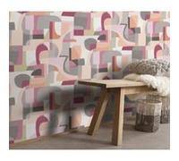 Erismann Gentle 10432-06 Papier peint intissé Motif abstrait Violet 0,53 x 10,05 m