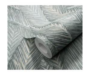 Papier peint vinyle sur intissé feuille palmier Retreat celadon vert L.1005 x l.53cm Erismann