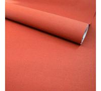 Papier peint vinyle sur intissé - Intemporel - Toile rouge minéral decoweb.com - Rouleau(x)