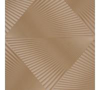 Papier Peint Vinyle Texturé Géométrique 3D Résistant Or Erismann 10404-30