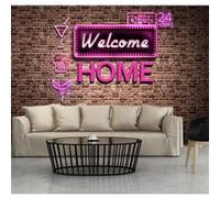Papier Peint "Welcome Home" 105 x 150 cm Imprimé G